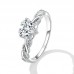 Inel argint Romantic Zircon Heart